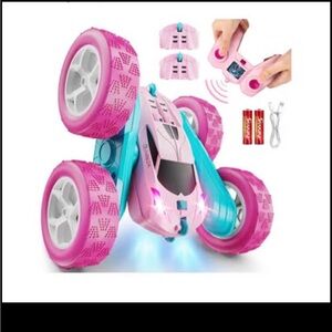 Remote Control Stunt Car - Girls Pink and Blue